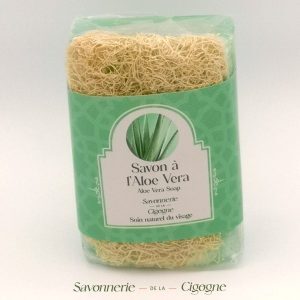 Savon à l'Aloe Vera avec Loofah 130g