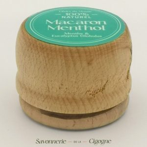 Pierre naturelle à la menthe poivrée et eucalyptus 7g